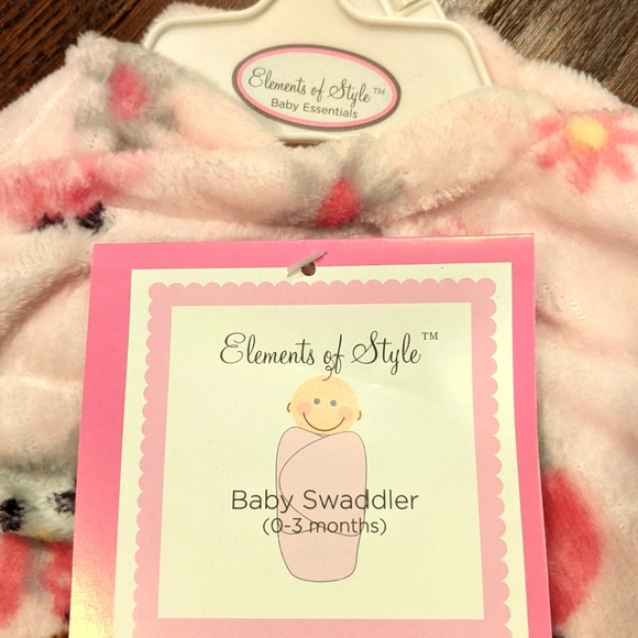 Baby sleep sack swaddle in pink owl print NWT, size 0-3 months - Picture 2 of 2